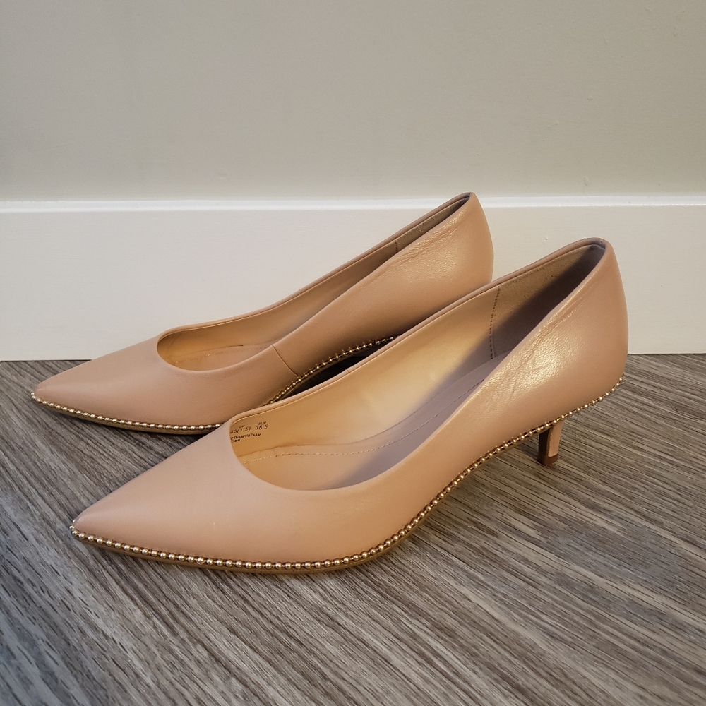 Coach kitten heels, size 8